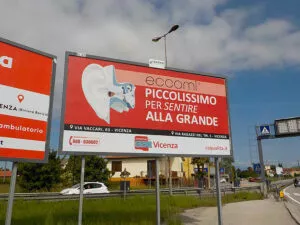 Affissione 6X3M Via Padana