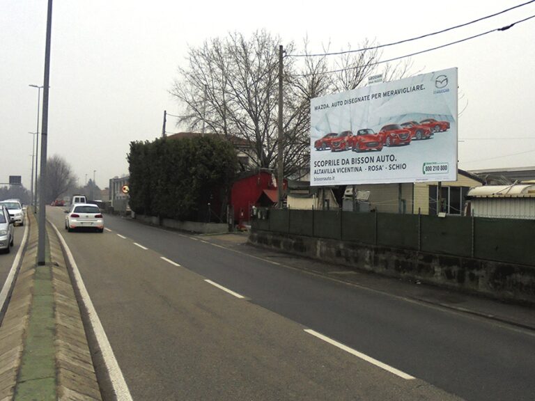 Poster pubblicitario Bisson Auto