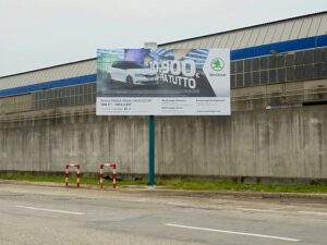 Affissioni-Poster-Skoda-Leodari-Pubblicita-Vicenza