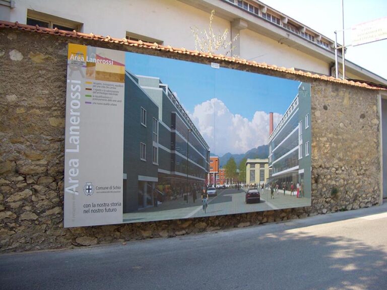 Poster pubblicitario Area Lanerossi
