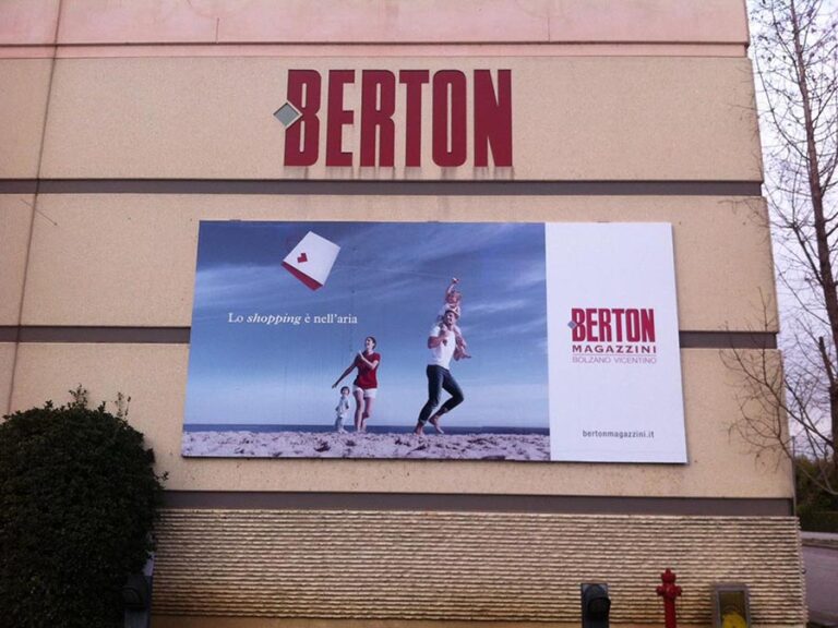 Poster pubblicitario Berton