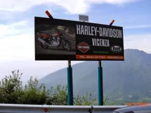 Cartelli-Stradali-Harley-Davidson-Leodari-Pubblicita-Vicenza