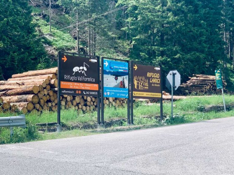 Segnaletica aziendale a Vicenza: Val Formica