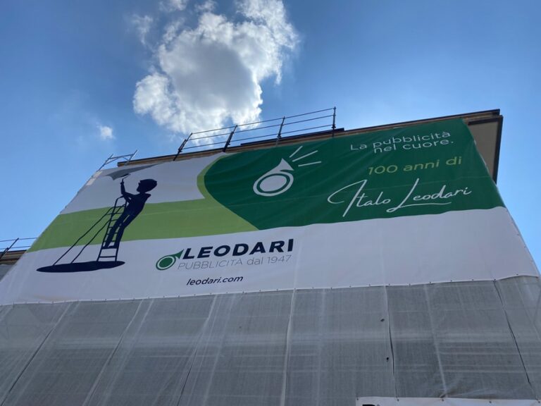Striscioni e stendardi di Leodari Pubblicit&agrave;