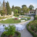 Festa per i 75 anni di Leodari Pubblicit&agrave; a Villa Valmarana ai Nani, backstage