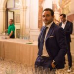Festa per i 75 anni di Leodari Pubblicit&agrave; a Villa Valmarana ai Nani, l&rsquo;aperitivo