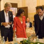 Festa per i 75 anni di Leodari Pubblicit&agrave; a Villa Valmarana ai Nani, la cena