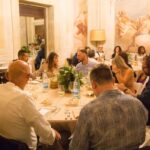 Festa per i 75 anni di Leodari Pubblicit&agrave; a Villa Valmarana ai Nani, la cena