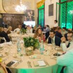 Festa per i 75 anni di Leodari Pubblicit&agrave; a Villa Valmarana ai Nani, la cena