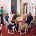 Festa per i 75 anni di Leodari Pubblicit&agrave; a Villa Valmarana ai Nani, la cena