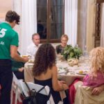 Festa per i 75 anni di Leodari Pubblicit&agrave; a Villa Valmarana ai Nani, la cena