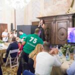 Festa per i 75 anni di Leodari Pubblicit&agrave; a Villa Valmarana ai Nani, la cena