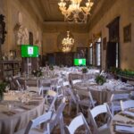 Festa per i 75 anni di Leodari Pubblicit&agrave; a Villa Valmarana ai Nani, backstage