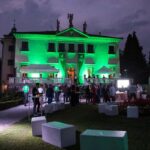 Festa per i 75 anni di Leodari Pubblicit&agrave; a Villa Valmarana ai Nani, l&rsquo;aperitivo
