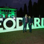 Festa per i 75 anni di Leodari Pubblicit&agrave; a Villa Valmarana ai Nani, l&rsquo;aperitivo