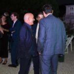 Festa per i 75 anni di Leodari Pubblicit&agrave; a Villa Valmarana ai Nani, l&rsquo;aperitivo