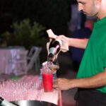 Festa per i 75 anni di Leodari Pubblicit&agrave; a Villa Valmarana ai Nani, l&rsquo;aperitivo