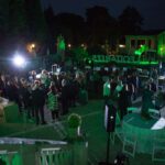 Festa per i 75 anni di Leodari Pubblicit&agrave; a Villa Valmarana ai Nani, l&rsquo;aperitivo