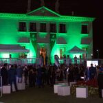 Festa per i 75 anni di Leodari Pubblicit&agrave; a Villa Valmarana ai Nani, l&rsquo;aperitivo