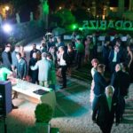 Festa per i 75 anni di Leodari Pubblicit&agrave; a Villa Valmarana ai Nani, l&rsquo;aperitivo