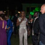 Festa per i 75 anni di Leodari Pubblicit&agrave; a Villa Valmarana ai Nani, l&rsquo;aperitivo