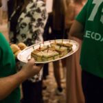 Festa per i 75 anni di Leodari Pubblicit&agrave; a Villa Valmarana ai Nani, l&rsquo;aperitivo