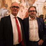 Festa per i 75 anni di Leodari Pubblicit&agrave; a Villa Valmarana ai Nani, l&rsquo;aperitivo