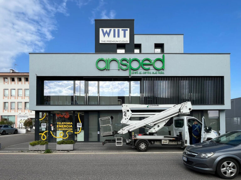 Insegna Ansped, Vicenza